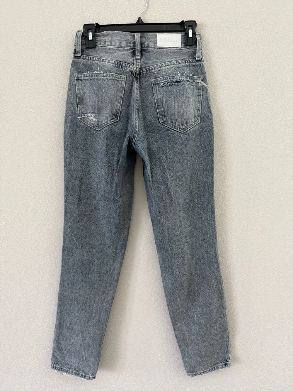 Pistola High-Rise Distressed Jeans 24 - Picture 5 of 8